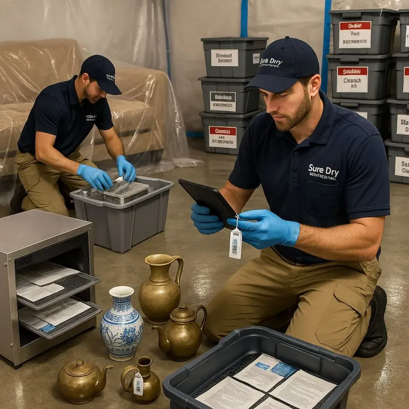 Content Protection and Restoration process in Tompkinsville, NY