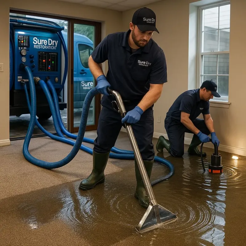 Water Extraction and Removal process in Tompkinsville, NY